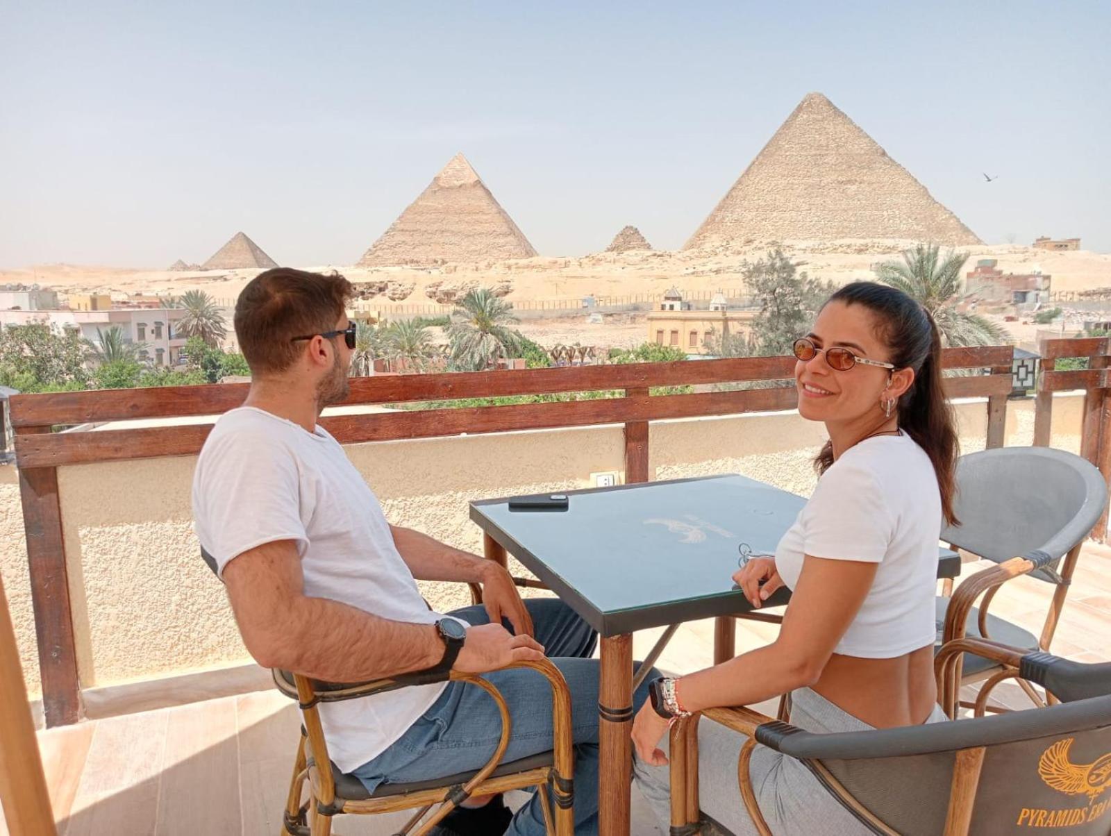 Pyramids Era View Hotel Kafret el-Gabal Eksteriør billede